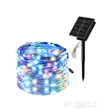 أضواء سلسلة LED الشمسية